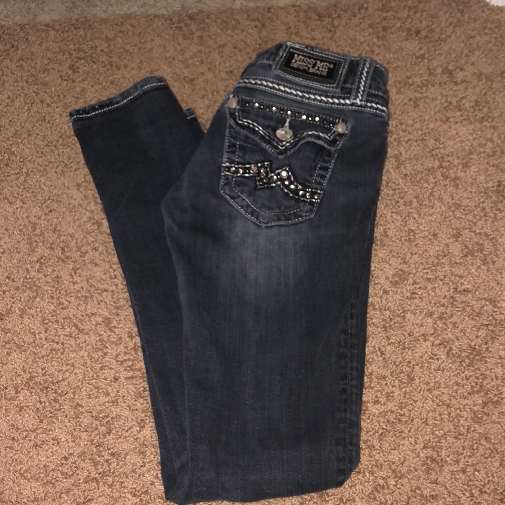 MISS ME SKINNY JEANS SIZE 27x31